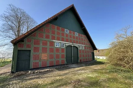 Softstrahlen Fachwerkhaus nachher